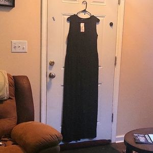 Pretty Garden black Jumpsuit NWT size XL (no pockets)